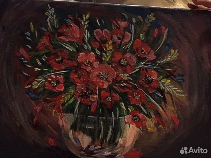 Букет цветов нарисованные