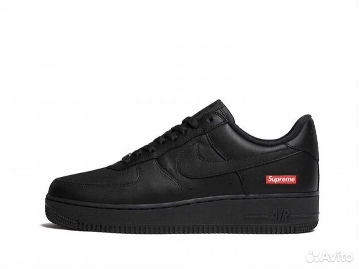 Nike Air Force 1 Supreme Black