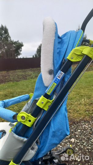 Детские санки коляска nika 7-3