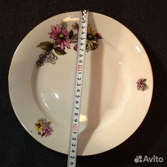 Набор тарелок под второе, старая Чехословакия