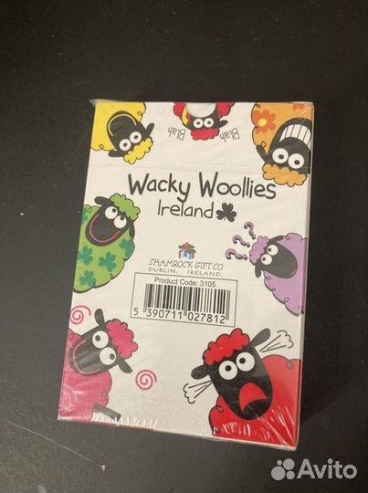 Карты игральные новые Wacky Woollies Ирландия