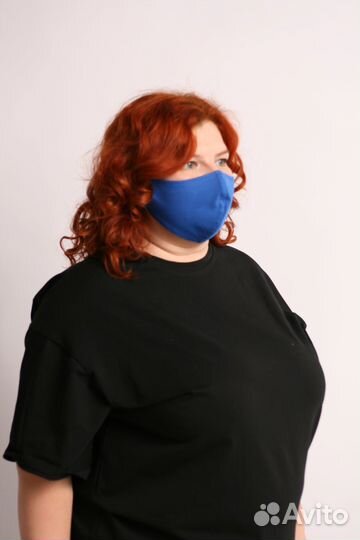 Маска экологическая многоразовая хлопковая маска