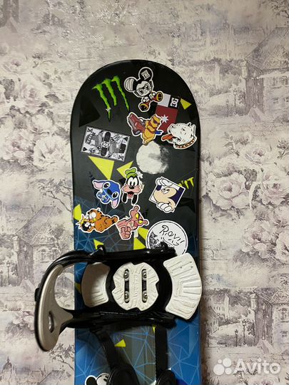 Сноуборд Termit с креплениями Wedze