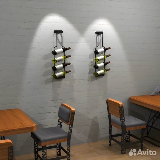 Винная полка для бутылок вина