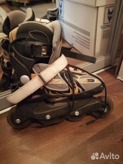 Роликовые коньки детские раздвижные
