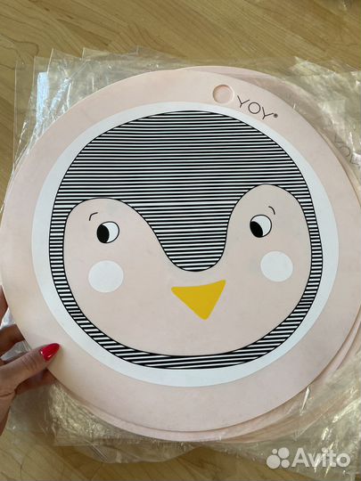 Силиконовый коврик детский