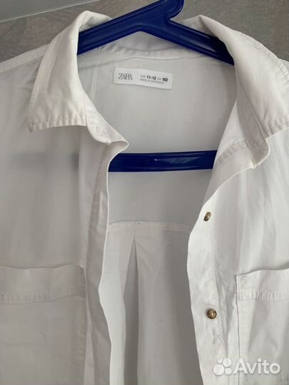 Рубашка блузка Zara 11-12 лет