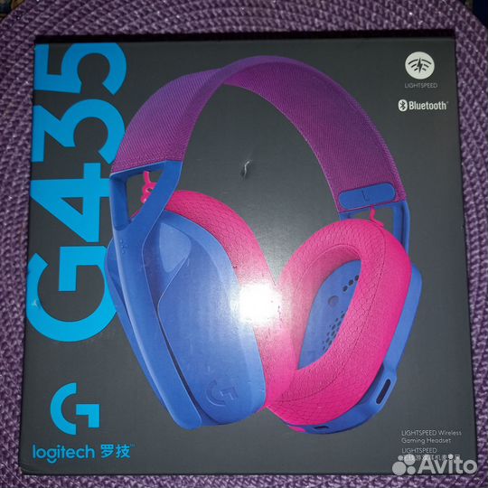 Игровые наушники Logltech G G435
