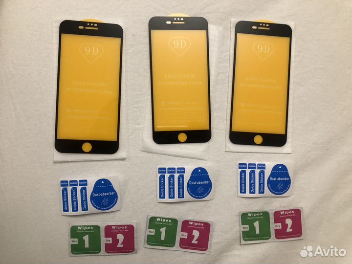 Новое защитное стекло на айфон 7/8 плюс