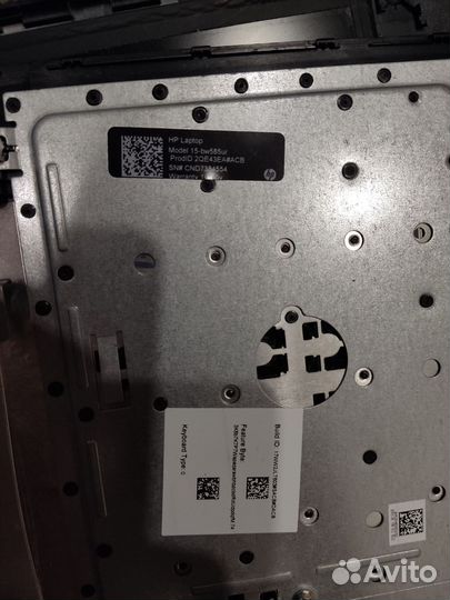HP 15-bw585ur Мат плата и остатки