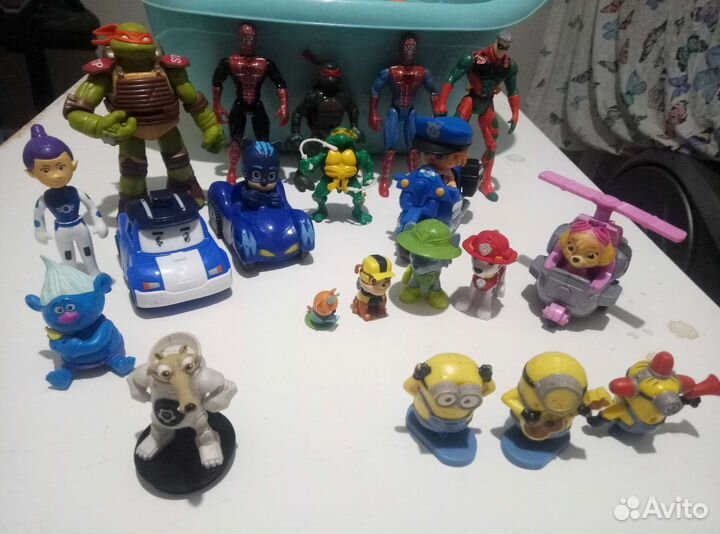 Игррушки мультгерои