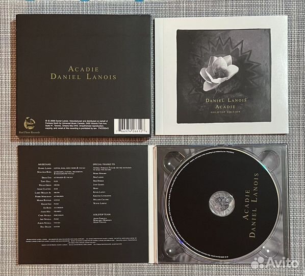 Daniel Lanois - Acadie CD Canada/Japan