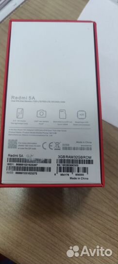 Xiaomi Redmi 5A, 3/32 ГБ