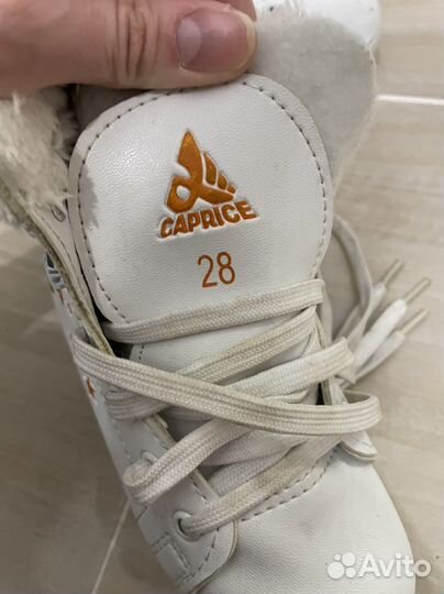 Коньки детские на двойном лезвии 28 размер