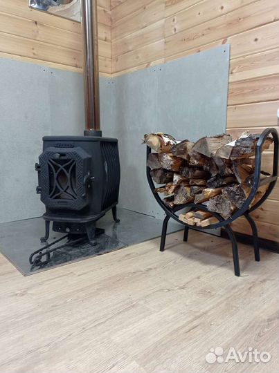 Дровница, дровник, для дома, камина и бани