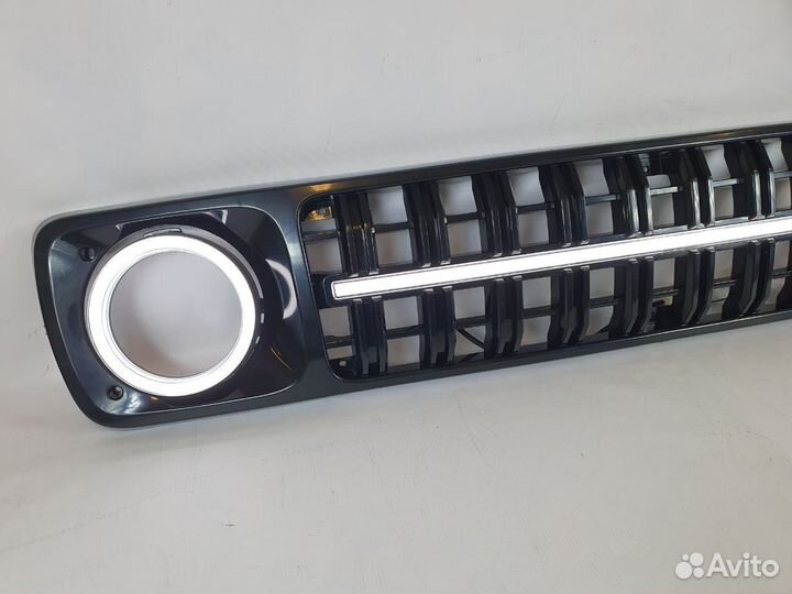 Светодиодная решетка радиатора Нива 