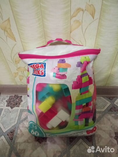 Конструктор кубики mega bloks