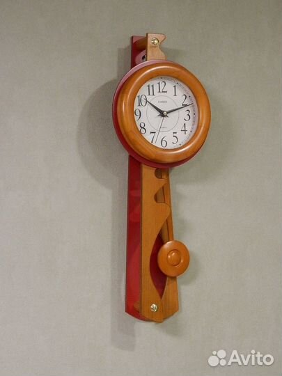 Интерьерные часы Kaiser Натуральное дерево