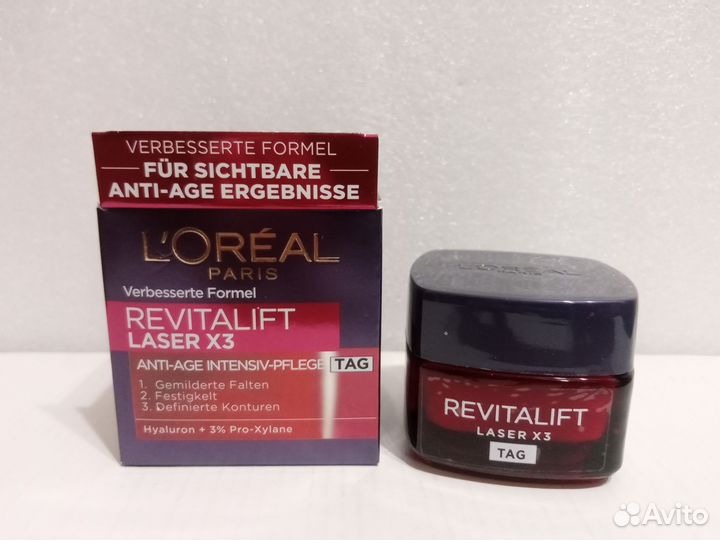 Антивозрастной дневной крем L'Oreal Revitalift 50m