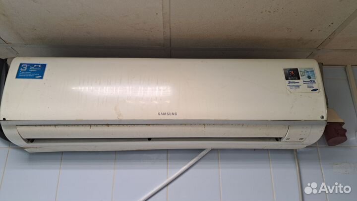 Сплит система Samsung 24 б.у.фреон в блоке есть
