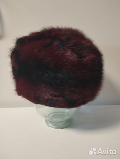 Шапка норковая женская
