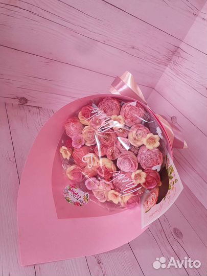 Изготовление букета на 1 сентября/цветы съедобные