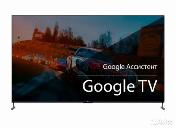 TCL 98C745, Qled, 4K Ultra HD смарт тв Google TV