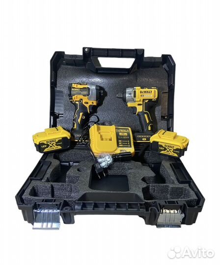 Набор аккумуляторных инструментов 2в1 dewalt