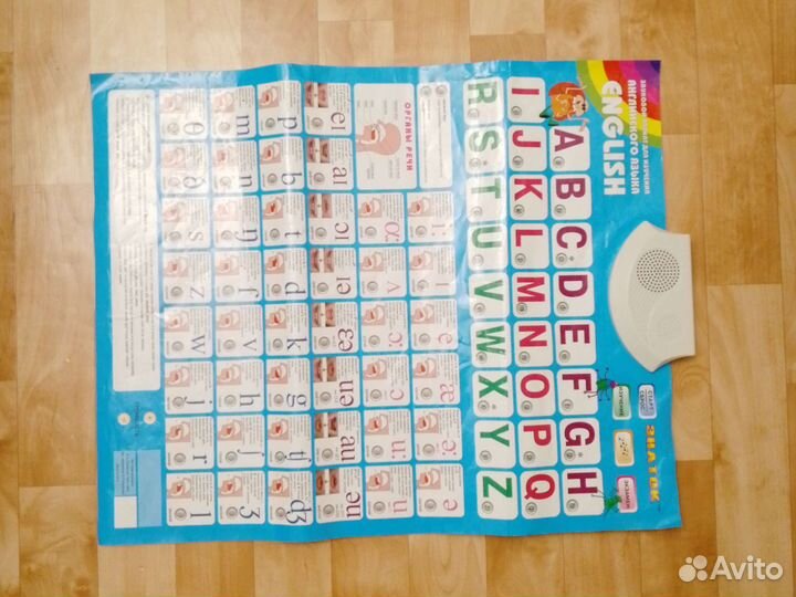 Звуковой плакат для изучения английского