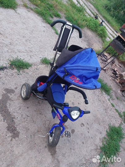 Детский трехколесный велосипед бу