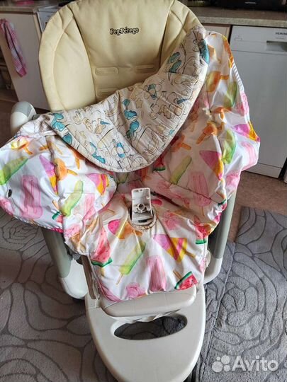 Детский стульчик для кормления peg perego tatamia