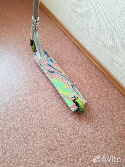 Трюковой самокат кастом парк