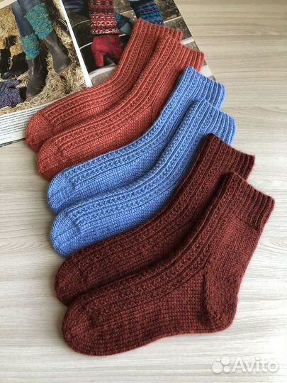 Носки вязаные ручной работы
