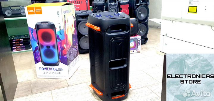 Беспроводная Колонка Большая Hoco BS-53 Черн