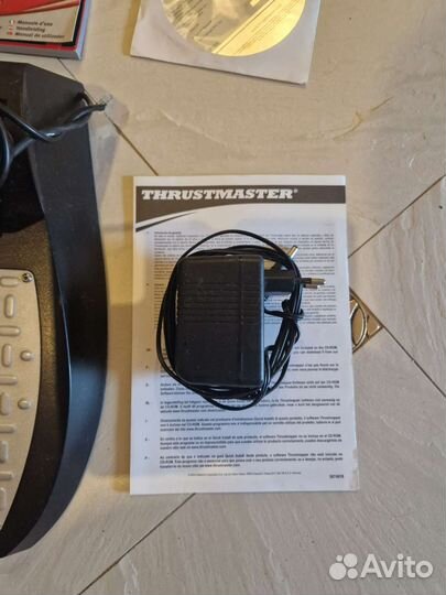 Педали Ferrari f1 руль Thrustmaster Force Feedback