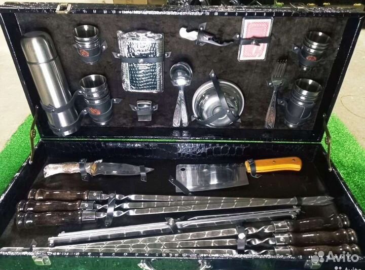 Шампуры- Подарочный набор для мужчuн