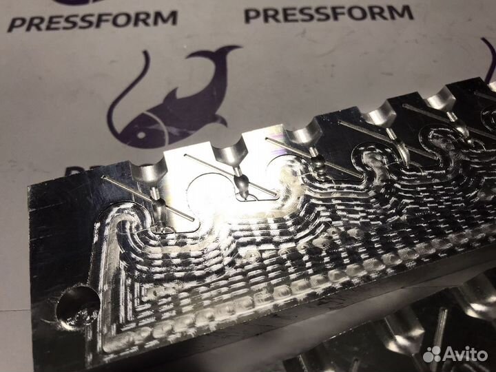 Форма чпу для литья мормышек (Ассорти №5)