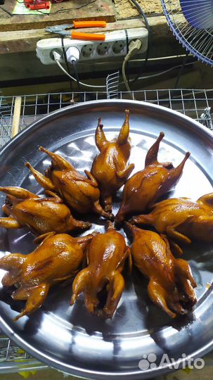 Перепёлка домашнего копчения