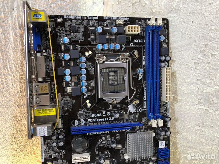 Материнская плата Asrock H61M-S