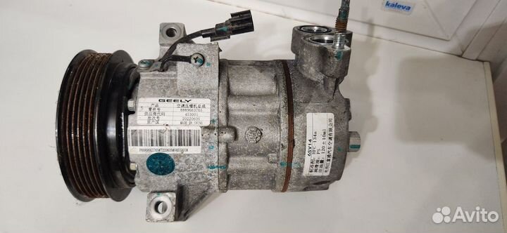 Компрессор кондиционера geely coolray джили кулрей