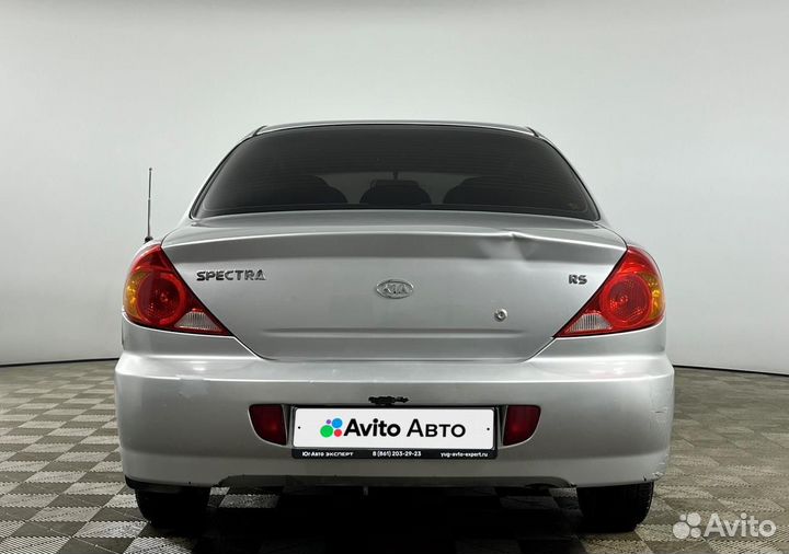 Kia Spectra 1.6 AT, 2007, 229 855 км