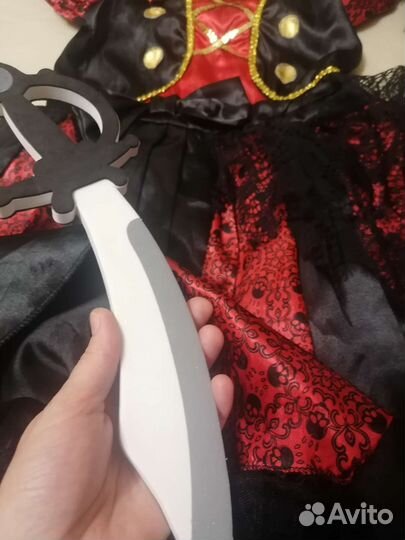 Костюм пиратки для девочки 116-122