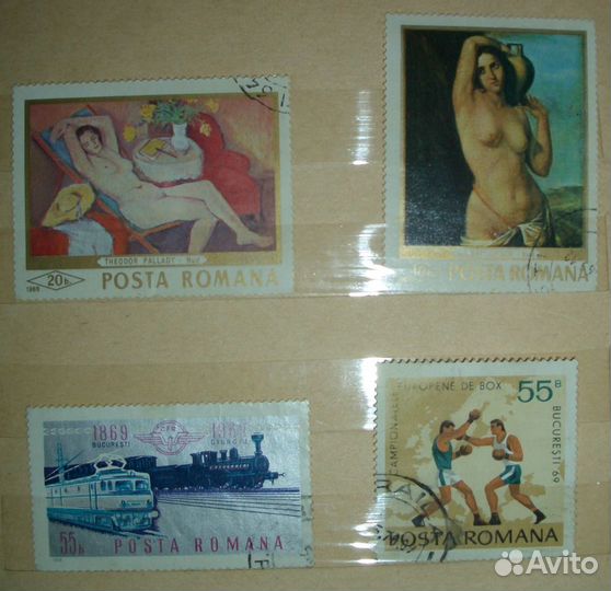 Марки гдр, Румынии, Эль-Фуджайра, Шарджа, чсср