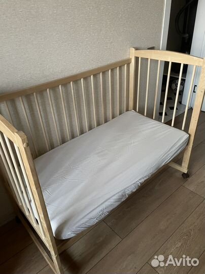 Кроватка детская с ортопед. Матрацом
