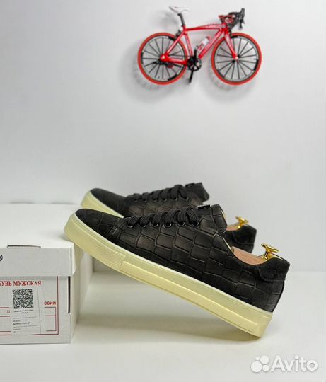 Кеды из натуральной кожи