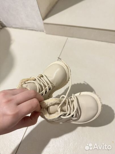 Ботинки демисезонные для девочки 21 размер