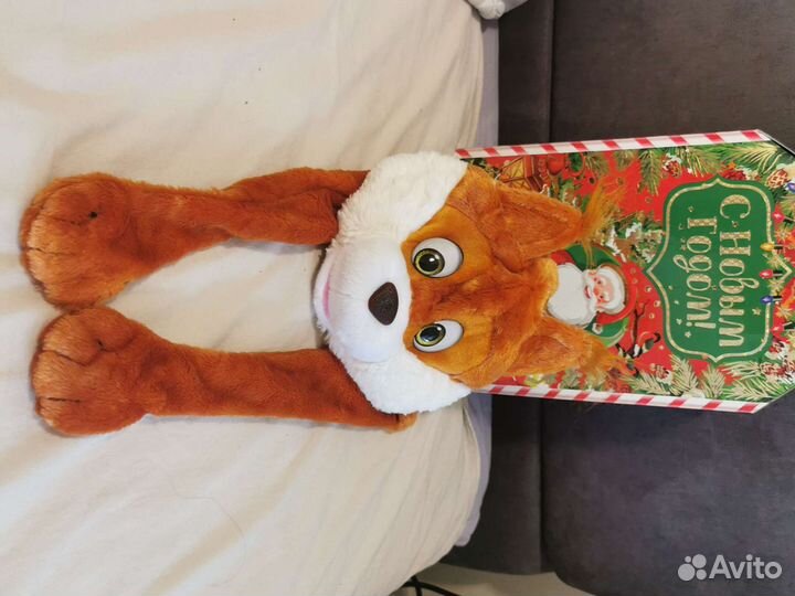 Новогодний костюм шапка Белка