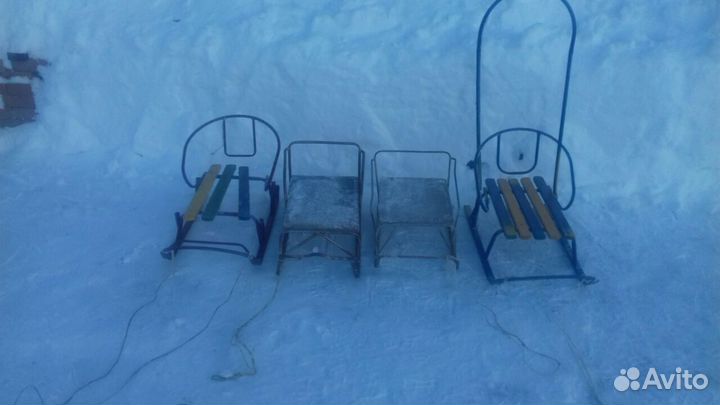 Сани зимние детские