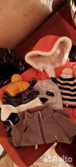 Демисезонные вещи на мальчика, 80-86