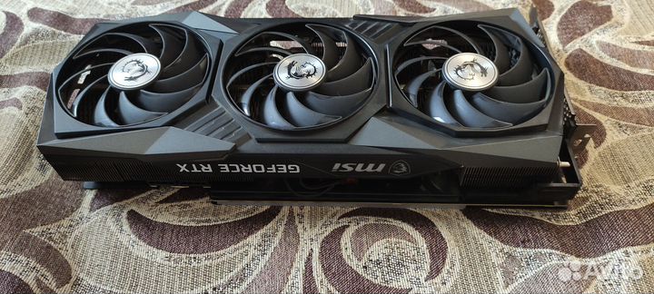 Видеокарта rtx 3070 ti MSI 8GB